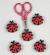 Ladybug Point Protectors, pack of 5 (image for) Ladybug Point Protectors, pack of 5
