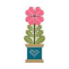 Quilty Flower Enamel Needle Minder (image for) Quilty Flower Enamel Needle Minder