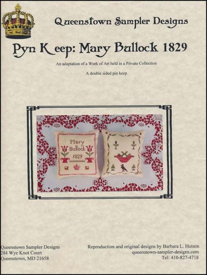 Pyn Keep: Mary Bullock 1829 - Click Image to Close