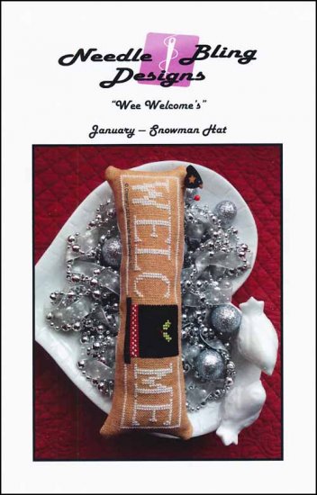 Wee Welcome's: January - Snowman Hat - Click Image to Close