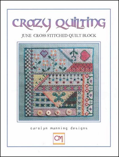 Crazy Quilting: June Block - Click Image to Close