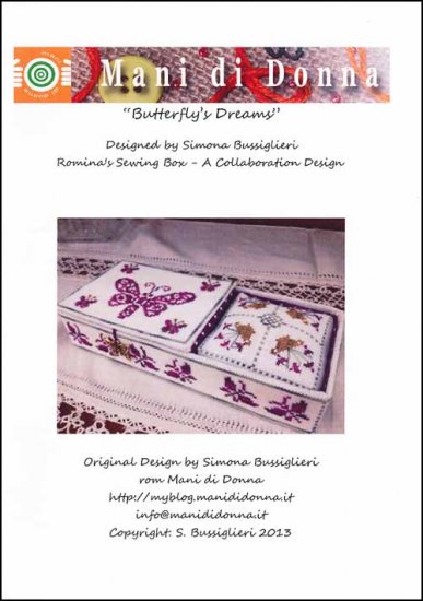 Butterfly's Dreams Sewing Box - Click Image to Close
