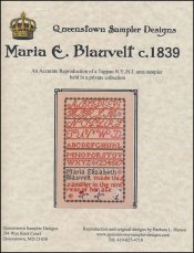 Maria E Blauvelt c1839