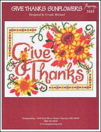 Give Thanks Sunflowers - Click Image to Close
