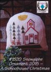 Snowglobe Ornament 2015: A Schoolhouse Christmas