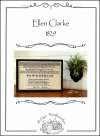 Ellen Clarke 1829 (image for) Ellen Clarke 1829