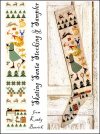 Skating Santa Stocking and Sampler (image for) Skating Santa Stocking and Sampler