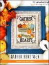 Gather Here Sign