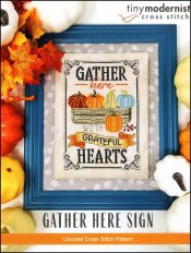 Gather Here Sign