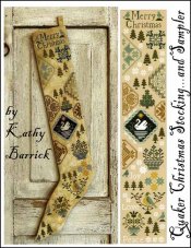 Quaker Christmas Stocking and Sampler