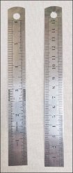 6" Steel Ruler. 6" Ruler