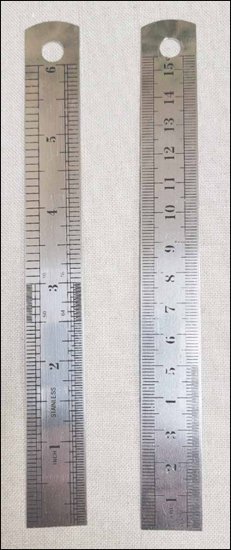 6" Steel Ruler. 6" Ruler - Click Image to Close