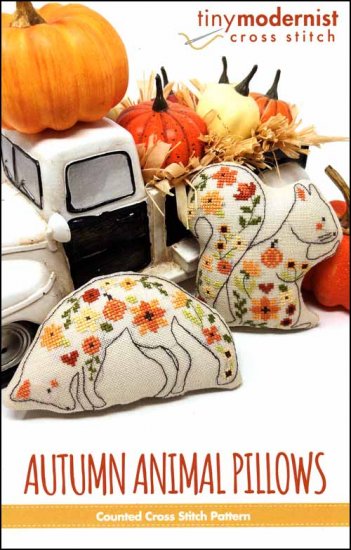 Autumn Animal Pillows - Click Image to Close