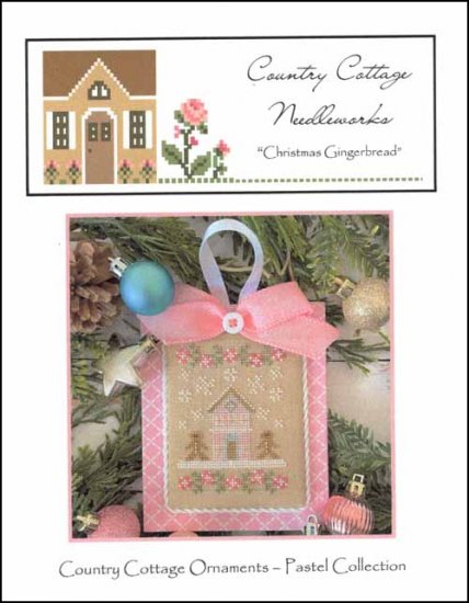 Pastel Ornament Part 7 Christmas Gingerbread - Click Image to Close