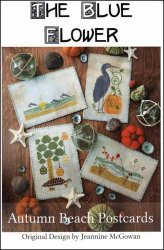 Autumn Beach Postcards