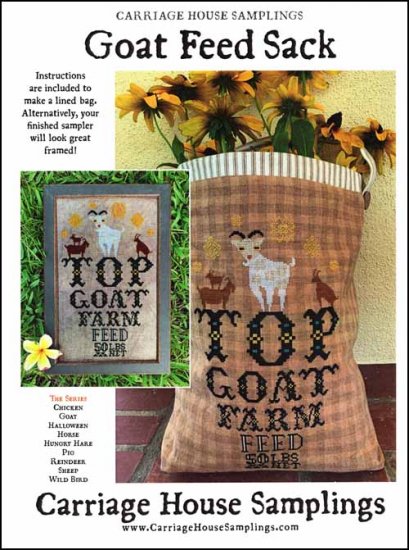 Goat Feed Sack - Click Image to Close