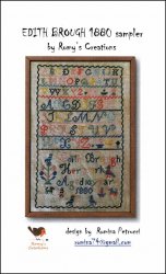 Edith Brough 1880 Sampler