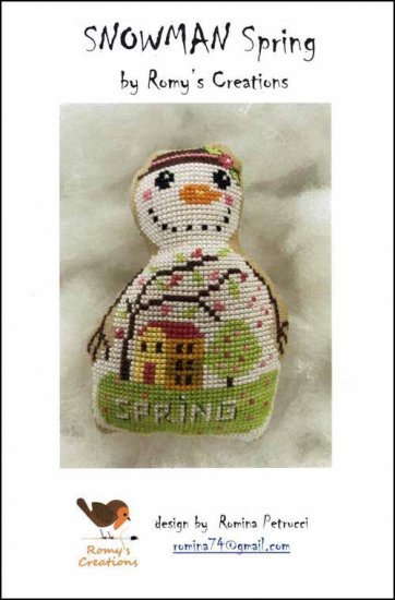 Snowman Spring - Click Image to Close