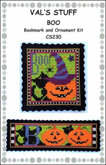 Boo Bookmark and Ornament Kit - Click Image to Close