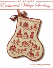 Enchanted Village Stocking