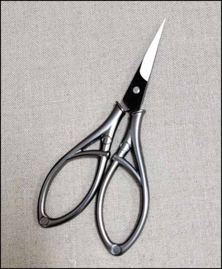 Royal Pewter Embroidery Scissors - Click Image to Close