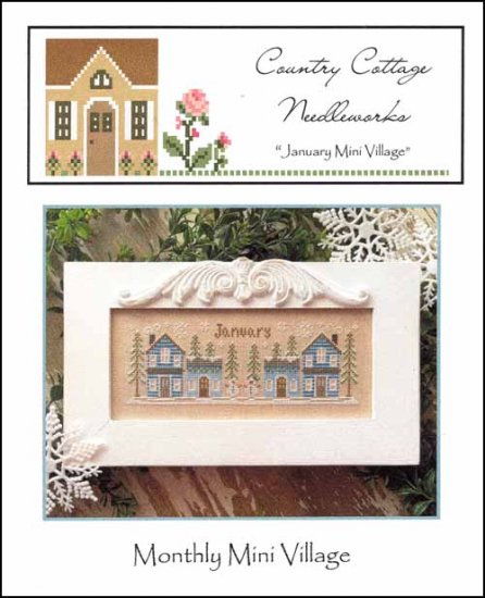 Monthly Mini Village - January - Click Image to Close