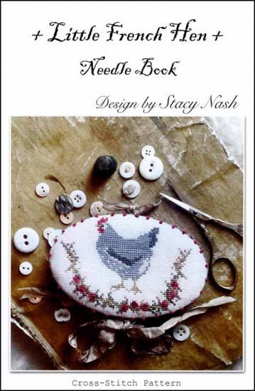 Little French Hen Needle Book - Click Image to Close