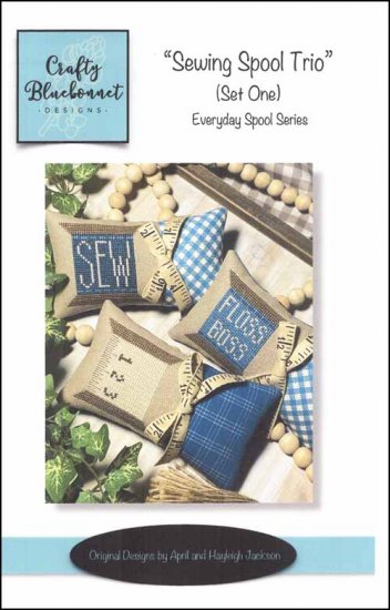 Sewing Spool Trio - Set 1 - Click Image to Close