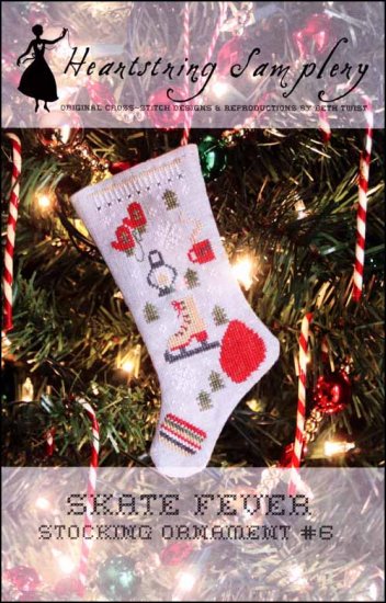 Skate Fever Stocking Ornament 6 - Click Image to Close