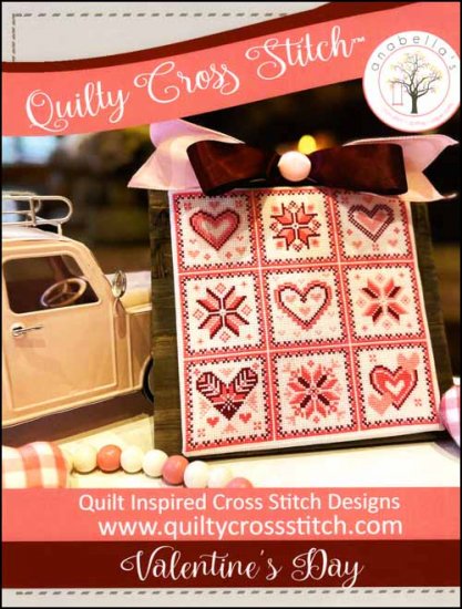 Quilty Cross Stitch Valentines Day - Click Image to Close