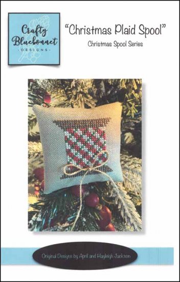 Christmas Plaid Spool - Click Image to Close